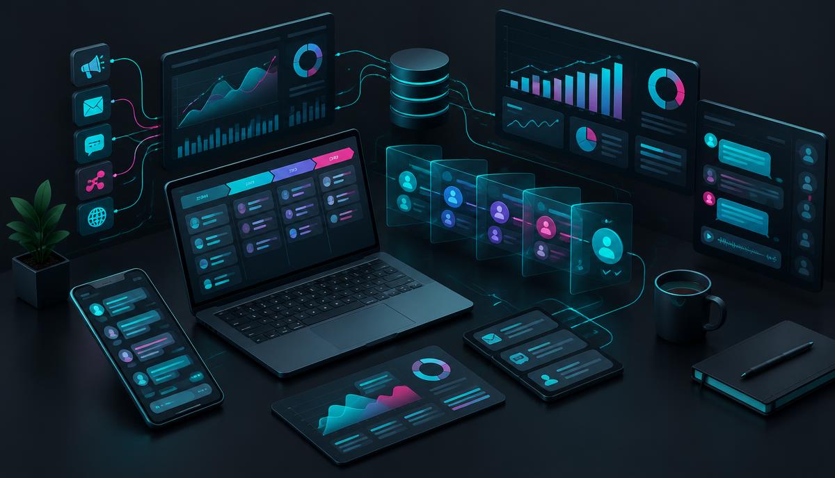 Operação digital de clientes, vendas e canais conectados — artigo sobre CRM