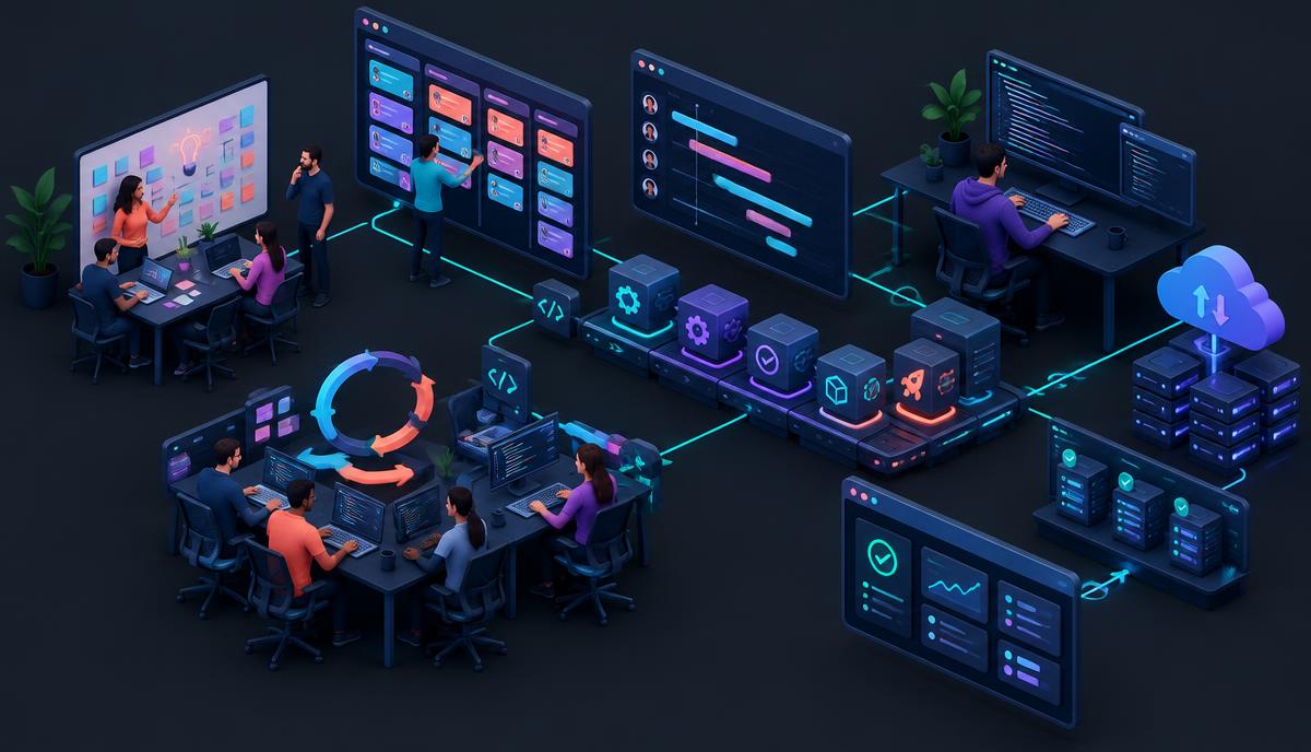 Equipes organizando projetos, portfólios e entregas digitais — artigo sobre Projetos